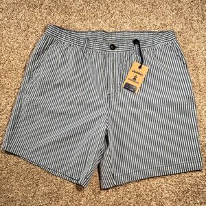Chubbies NWT The High Hammocks 7" Originals Seersucker Shorts Mens XXL Striped